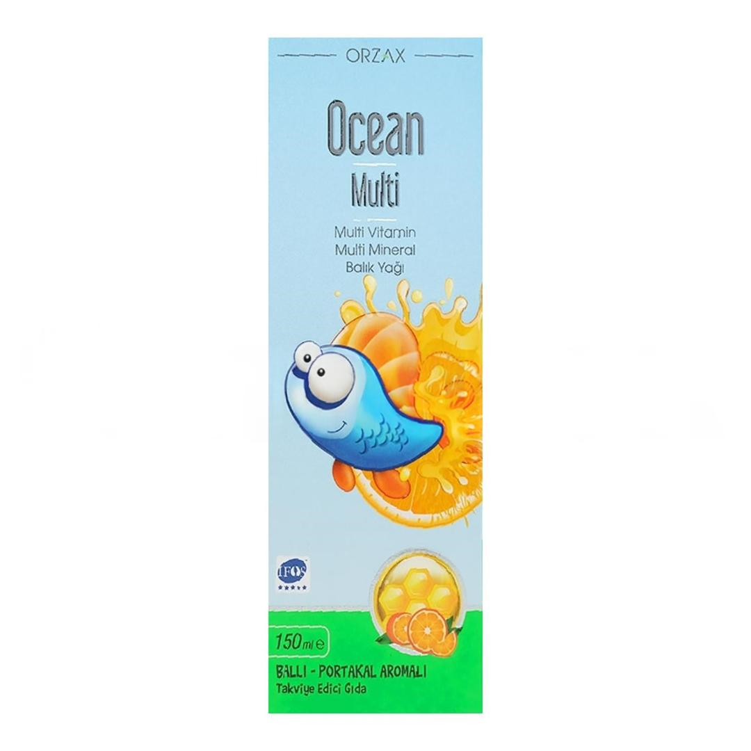 Ocean Multi Şurup Ballı Portakal Konsantreli 150 ml - Kutusuz