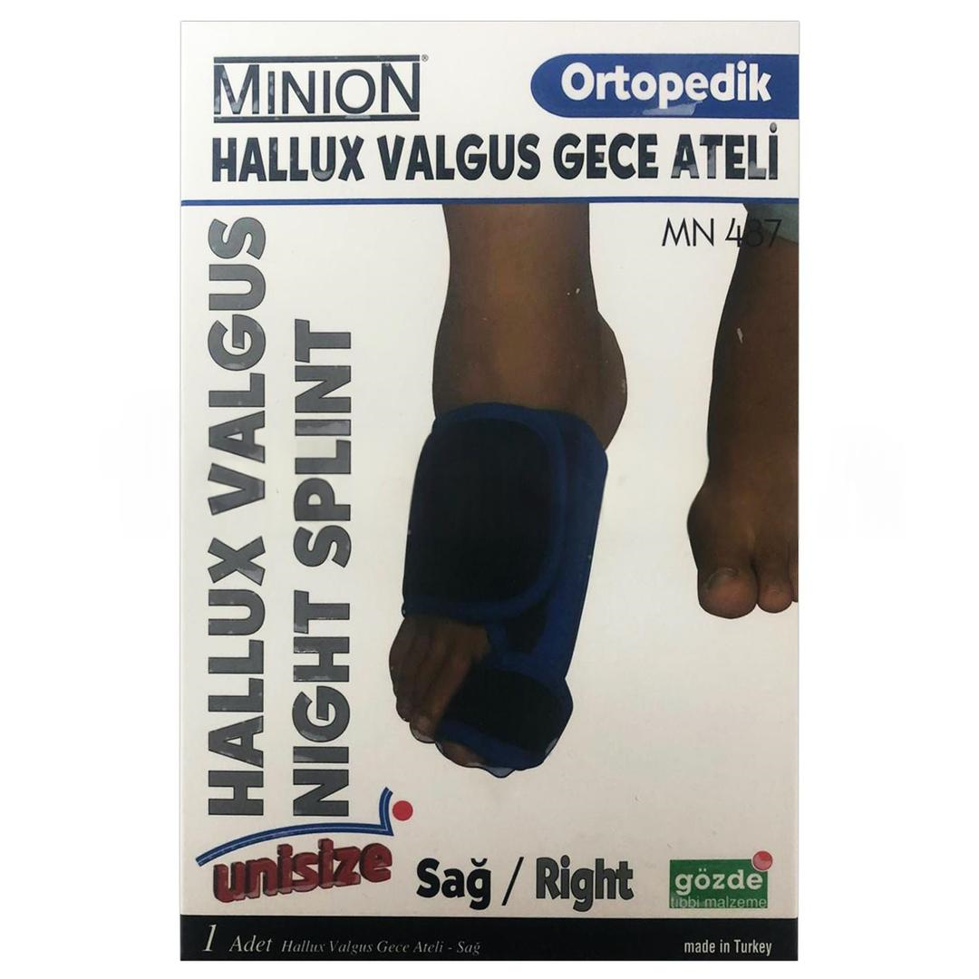 Minion Hallux Valgus Gece Ateli Sağ - Standart Size
