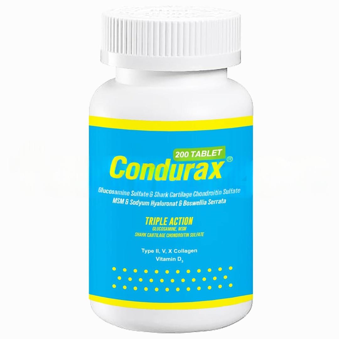 Condurax Glucosamine Shark Cartilage 200 Tablet