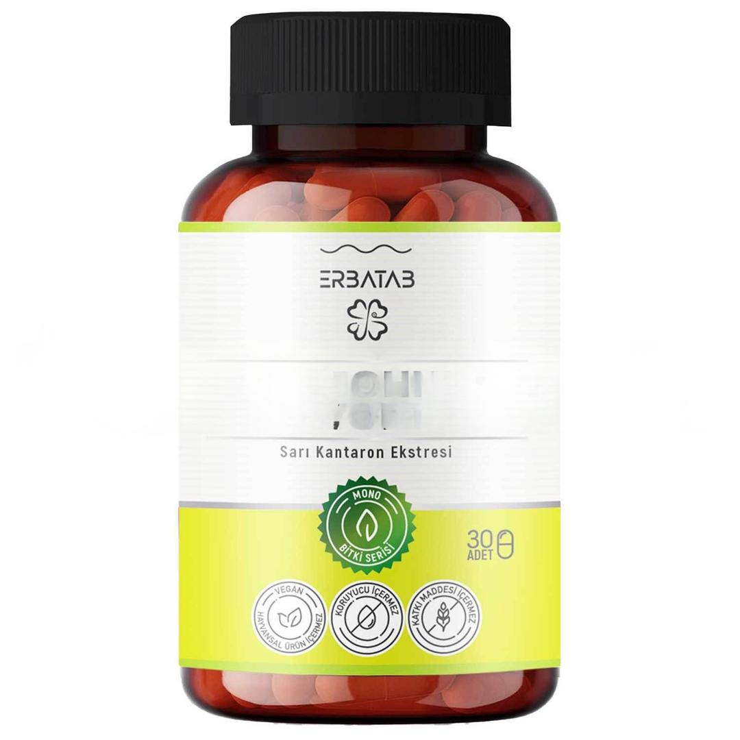 Erbatab Sarı Kantaron Ekstresi St.John's Wort 30 Kapsül