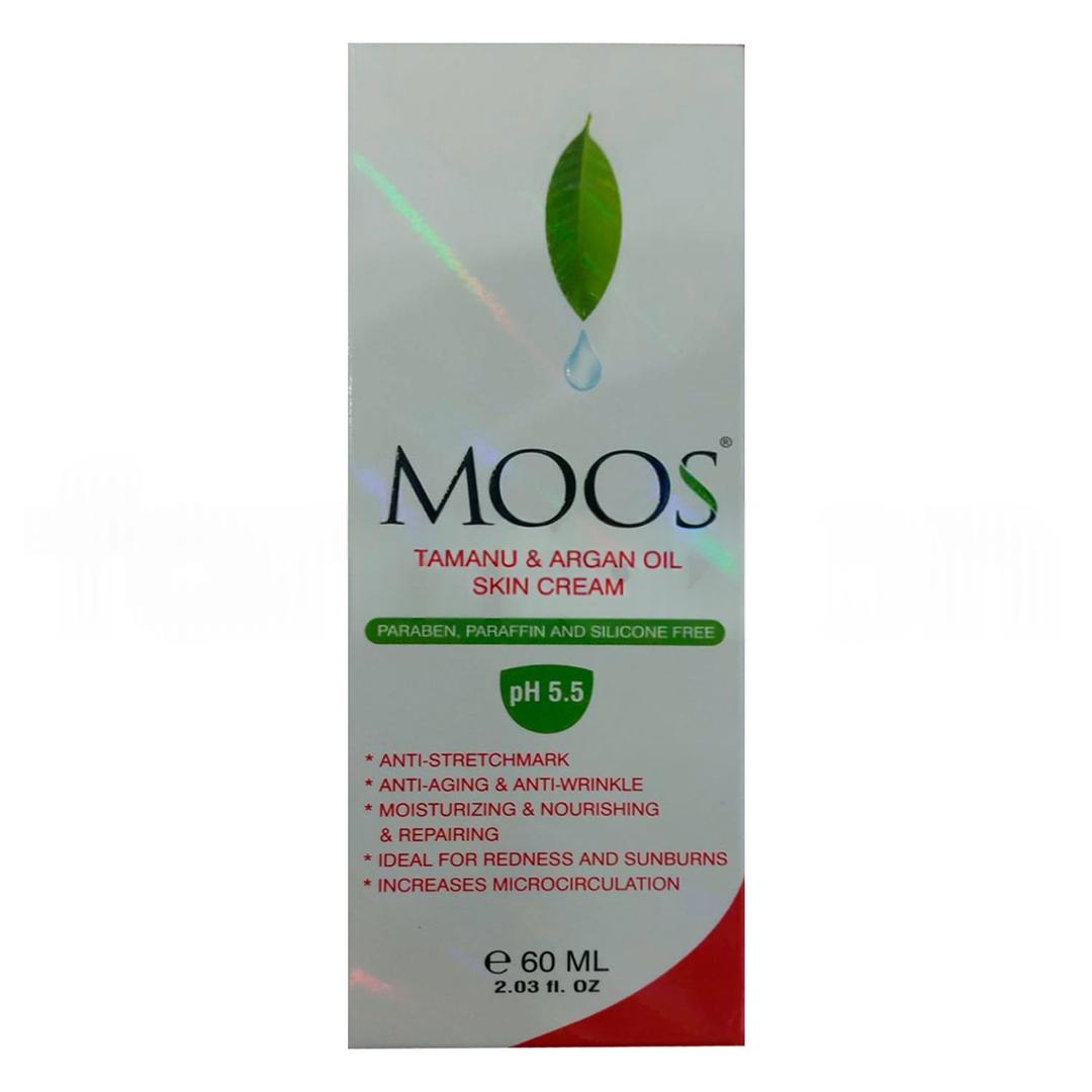 Moos Tamanu & Argan Özlü Cilt Kremi PH 5,5 60 ml