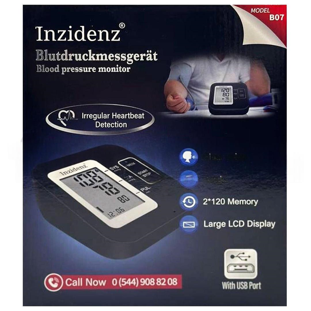 Inzidenz B07 Koldan Ölçer Türkçe Konuşan Tam Otomatik Tansiyon Aleti USB Portlu