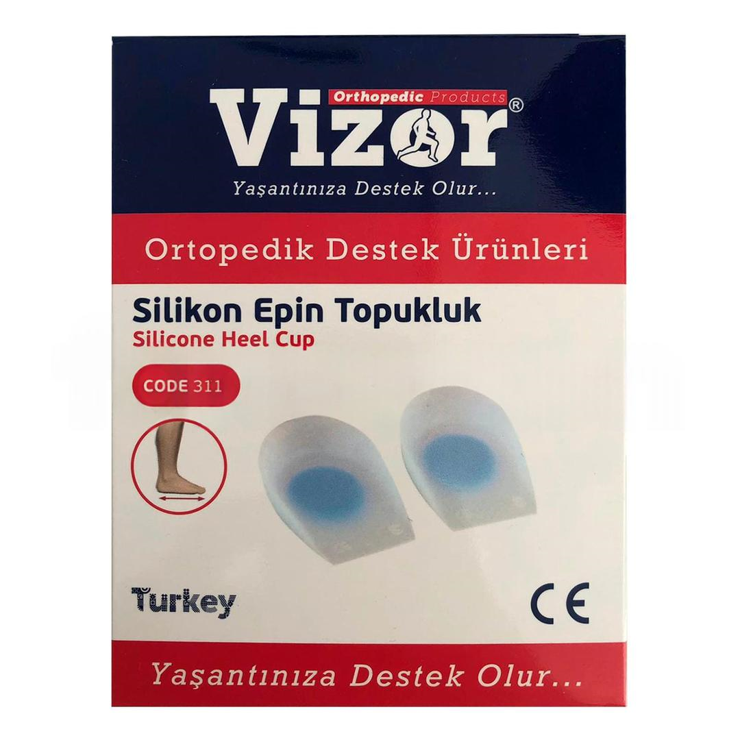 Vizor Silikon Topukluk Çift - Medium