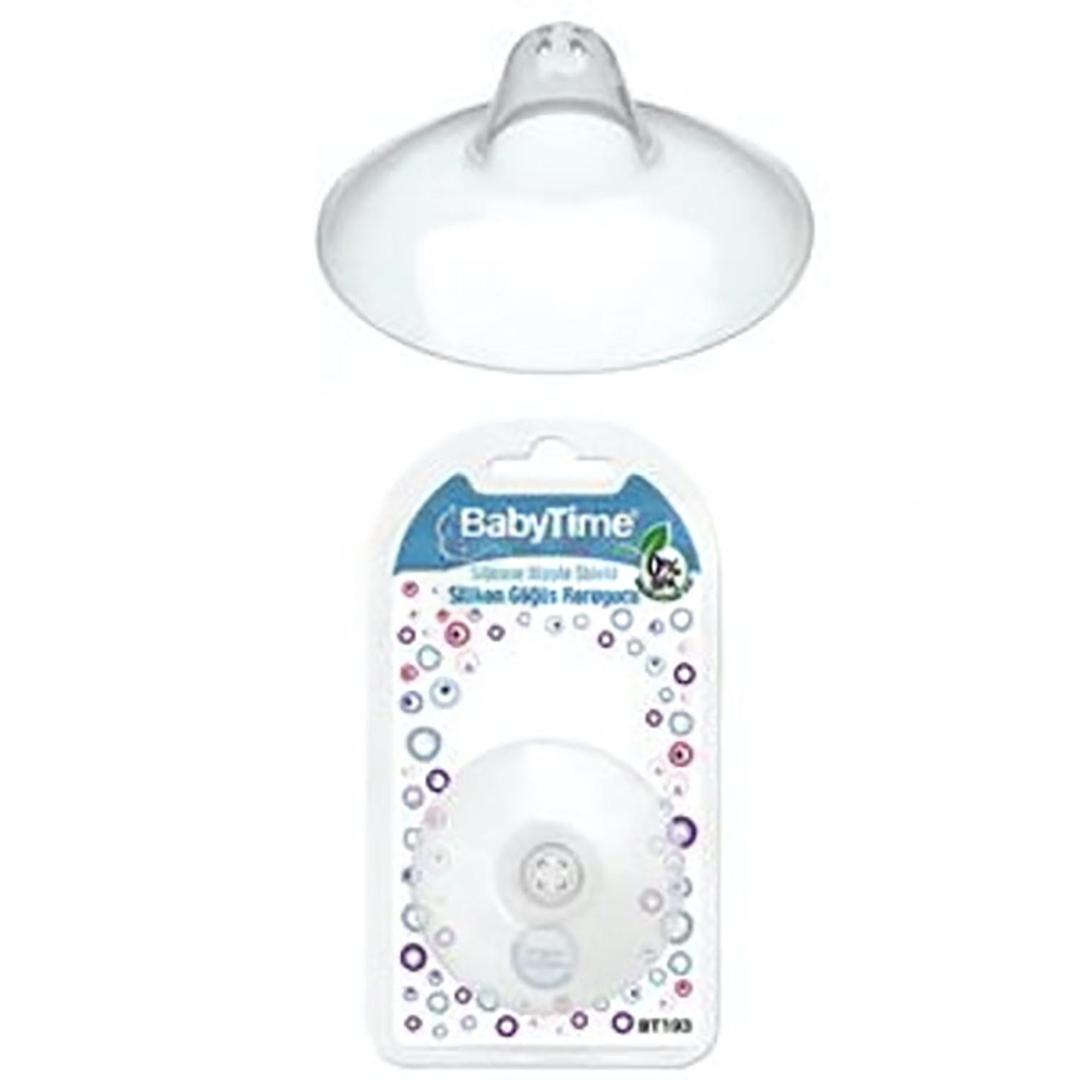 Baby Time Silikon Göğüs Koruyucu