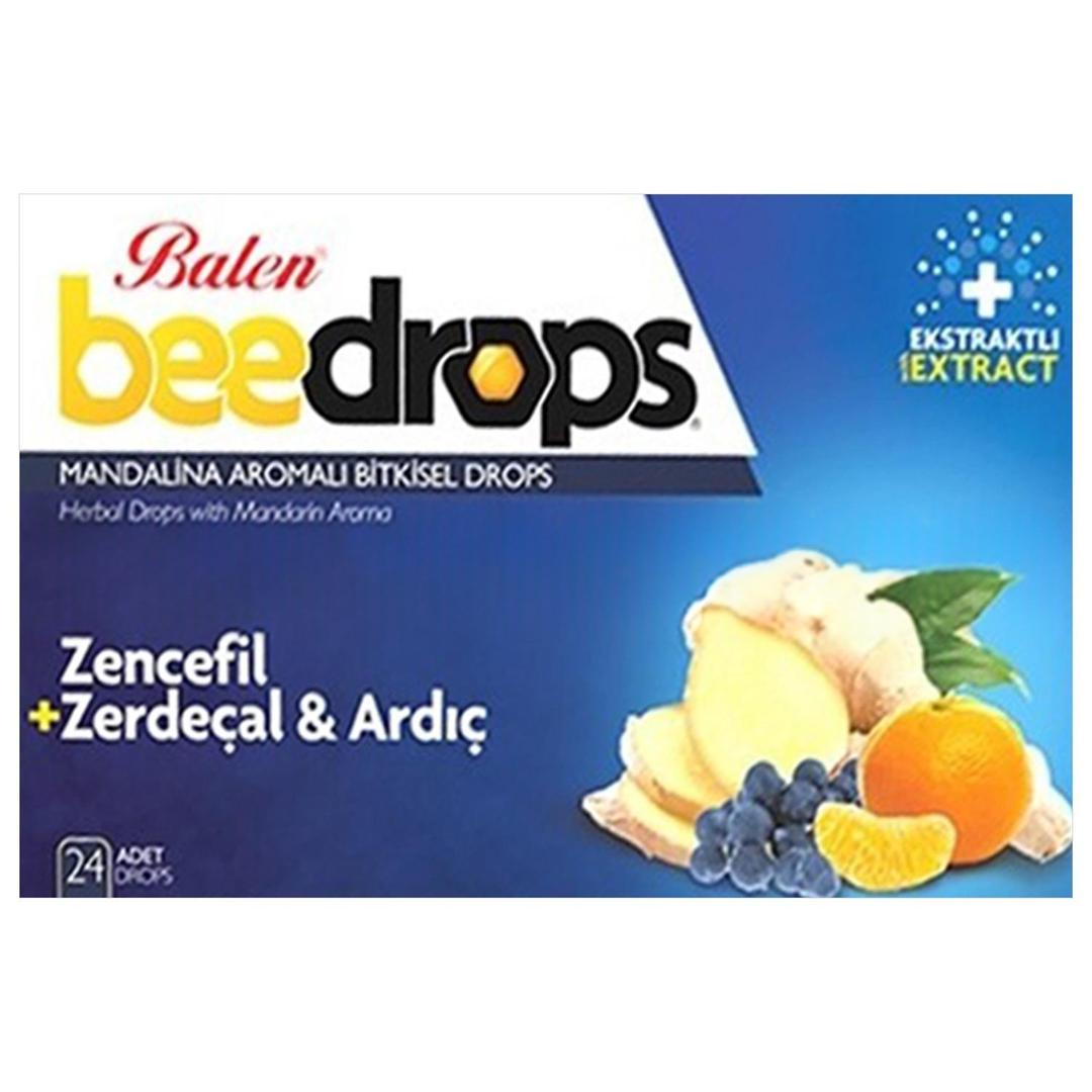 Balen Beedrops Zencefil Zerdeçal Ardıç Pastil 24'lü