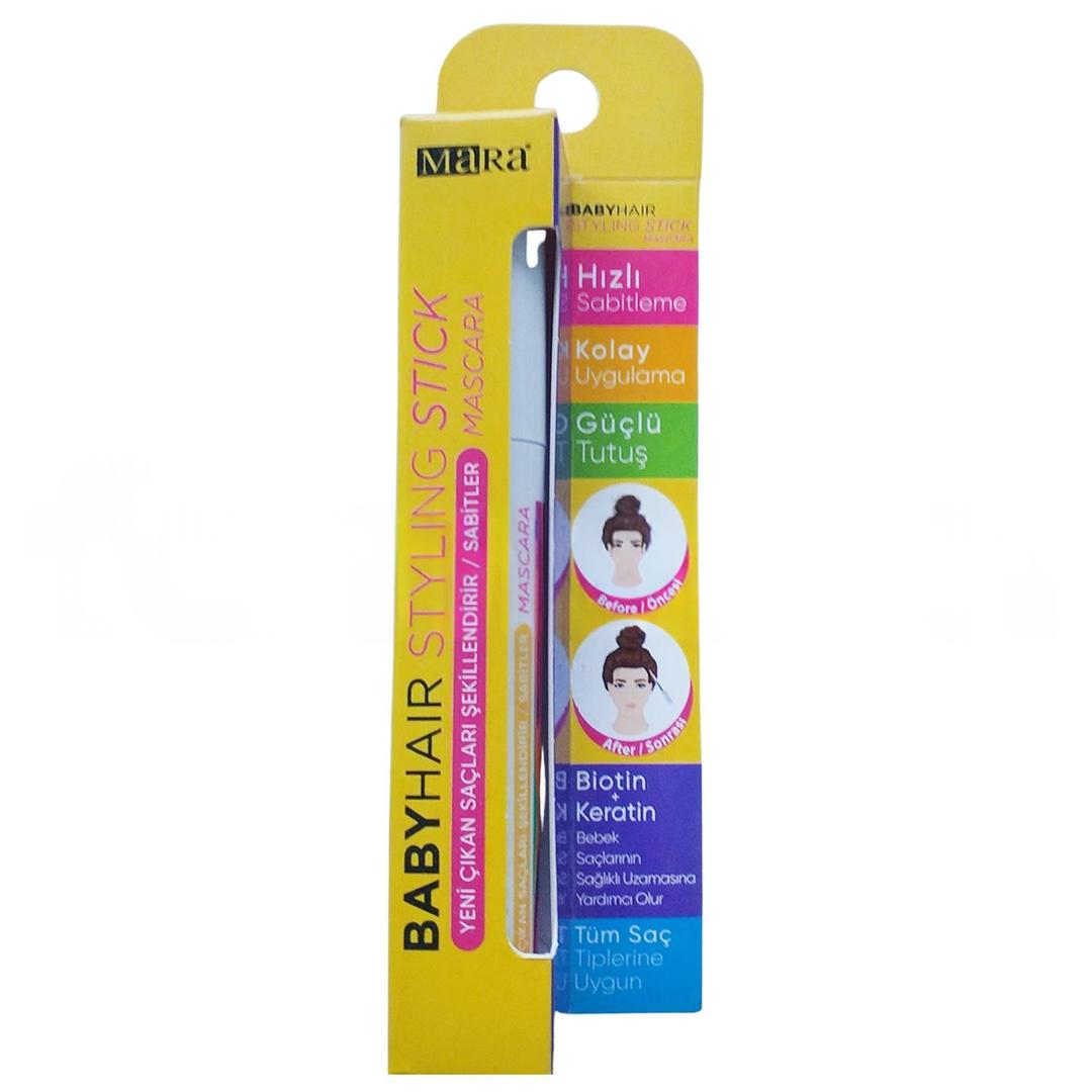 Mara Baby Hair Styling Yeni Çıkan Saç Sabitleyici Stick Mascara 7 ml
