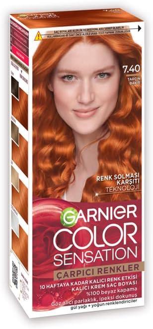 Garnier Çarpıcı Renkler 7.40 Tarçın Bakır Saç Boyası