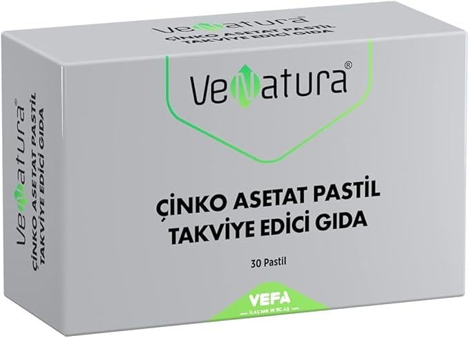 Venatura Çinko Asetat 30 Pastil