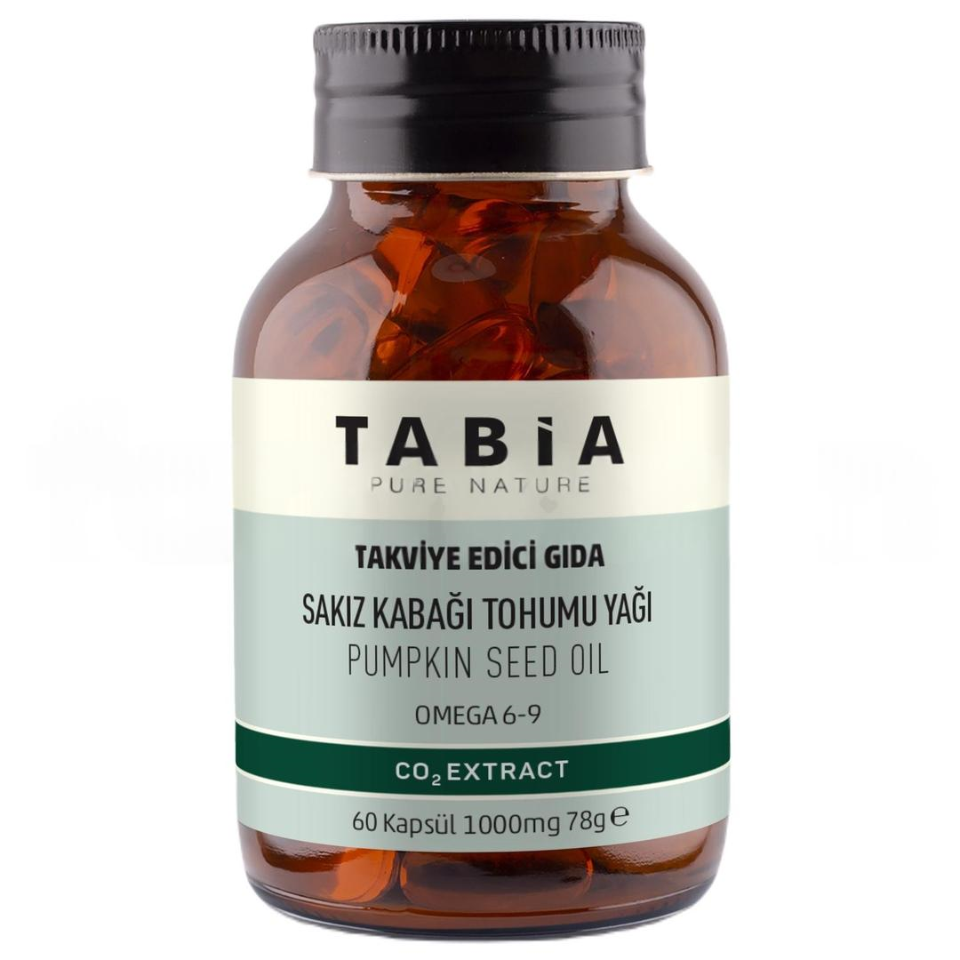 Tabia Sakız Kabağı Tohumu 1000 mg 60 Kapsül