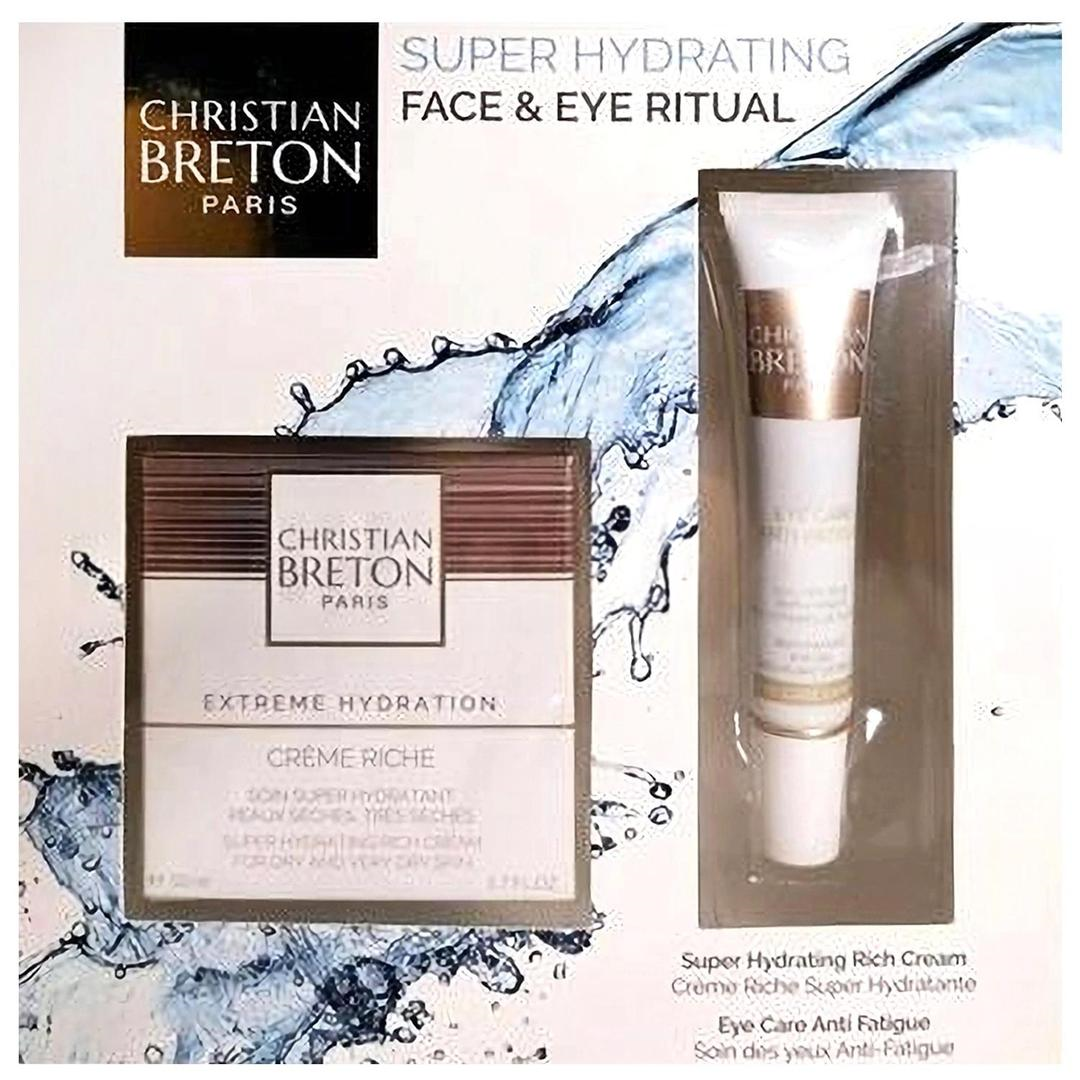 Christian Breton Paris Super Hydrating Rich Cream 50 ml & Eye Care Anti Fatigue 15 ml