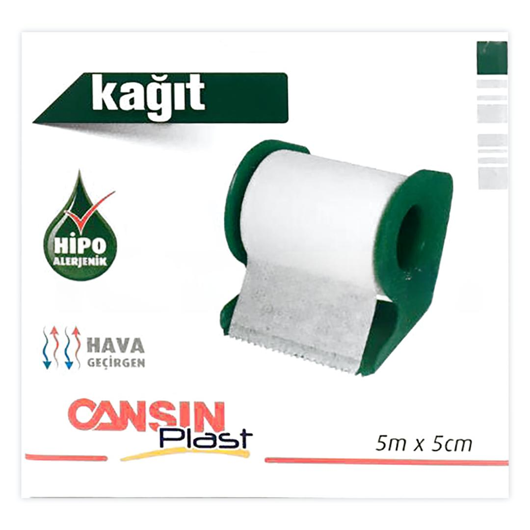 Cansın Plast Non Woven Kağıt Flaster 5 m x 5 cm