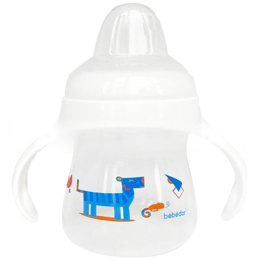 Bebedor 8507 Yumuşak Uçlu Alıştırma Bardağı 6+ Ay Köpek Desenli 150 ml