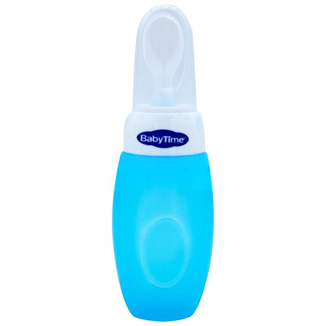 Babytime BT086 Kaşıklı Biberon - Mavi