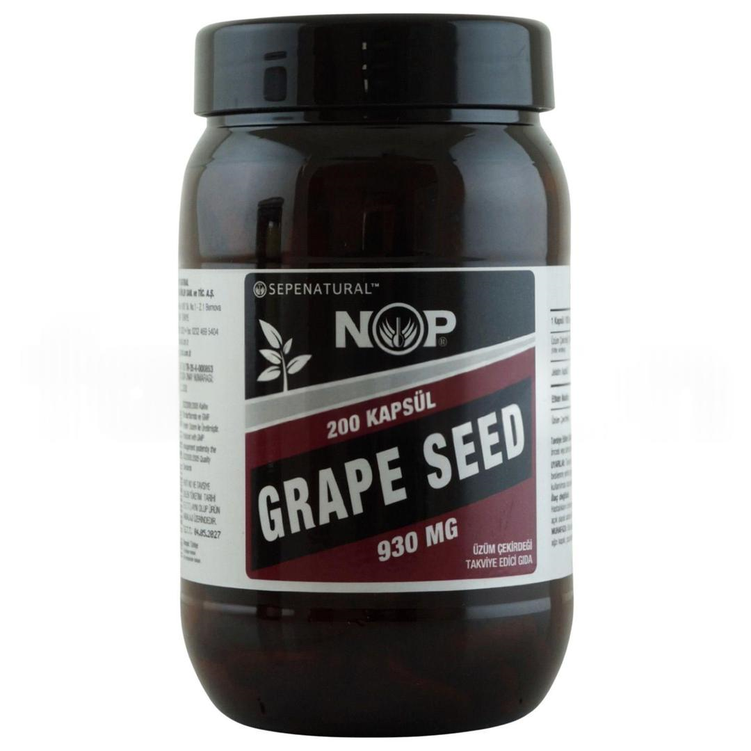 Sepe Natural Nop Üzüm Çekirdeği 930 mg Grape Seed 200 Kapsül
