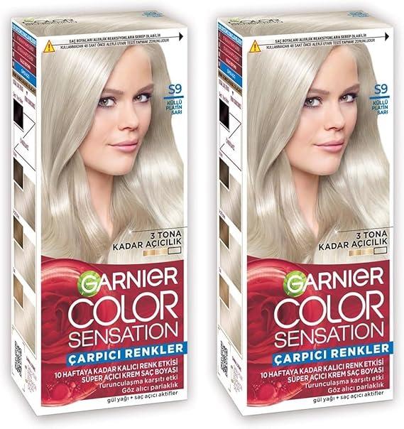 Garnier Çarpıcı Renkler S9 Küllü Altın Sarı Saç Boyası