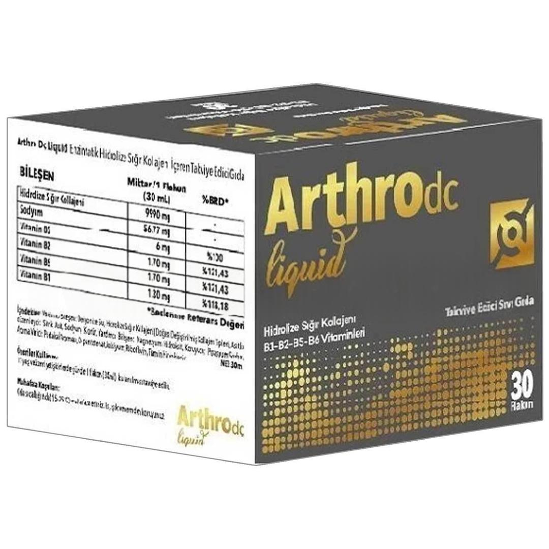 Arthro DC Liquid Enzimatik Sığır Kollajeni 30 Flakon