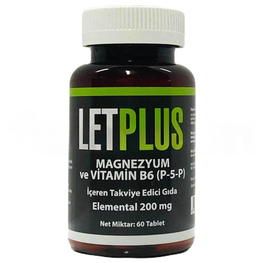 Letplus Magnezyum Vitamin B6 60 Tablet