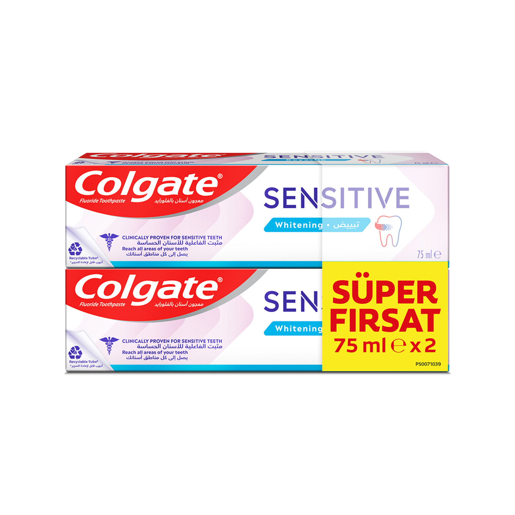Colgate Sensitive 2x75 ml Diş Macunu