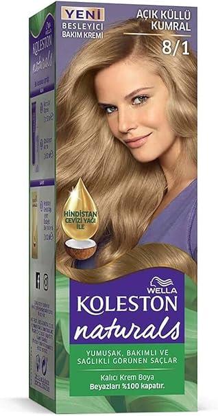 Koleston Naturel 8-1 Açık Küllü Kumral Saç Boyası