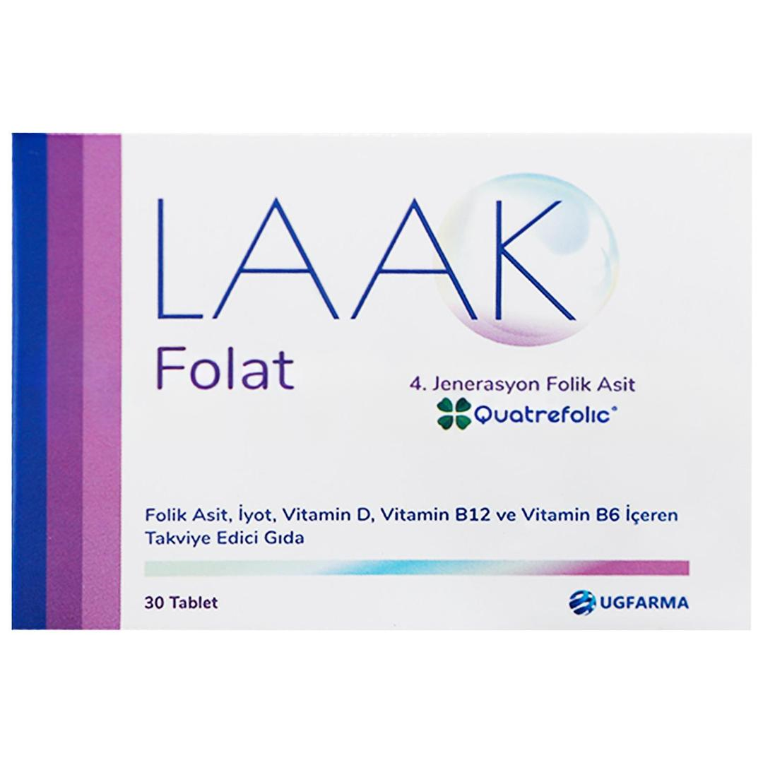 Laak Folat 30 Tablet