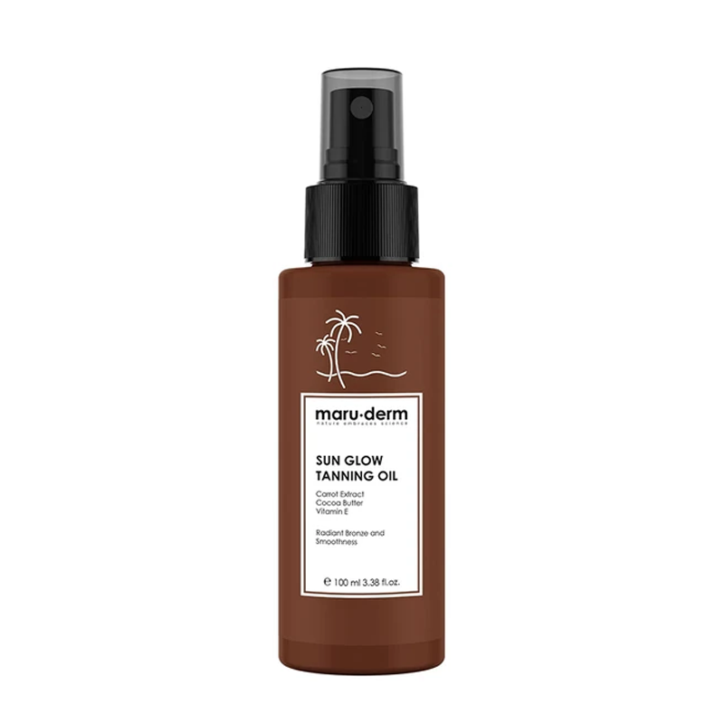 Maruderm Sun Glow Bronzlaştırıcı Güneş Yağı 100 ml