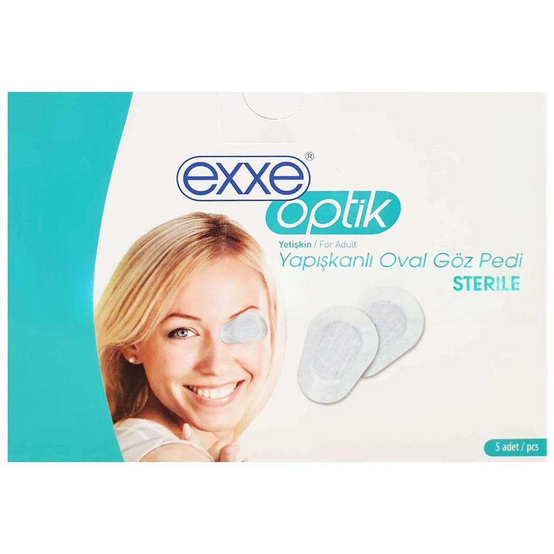 Exxe Optik Yapışkanlı Oval Göz Pedi Yetişkin 5'li