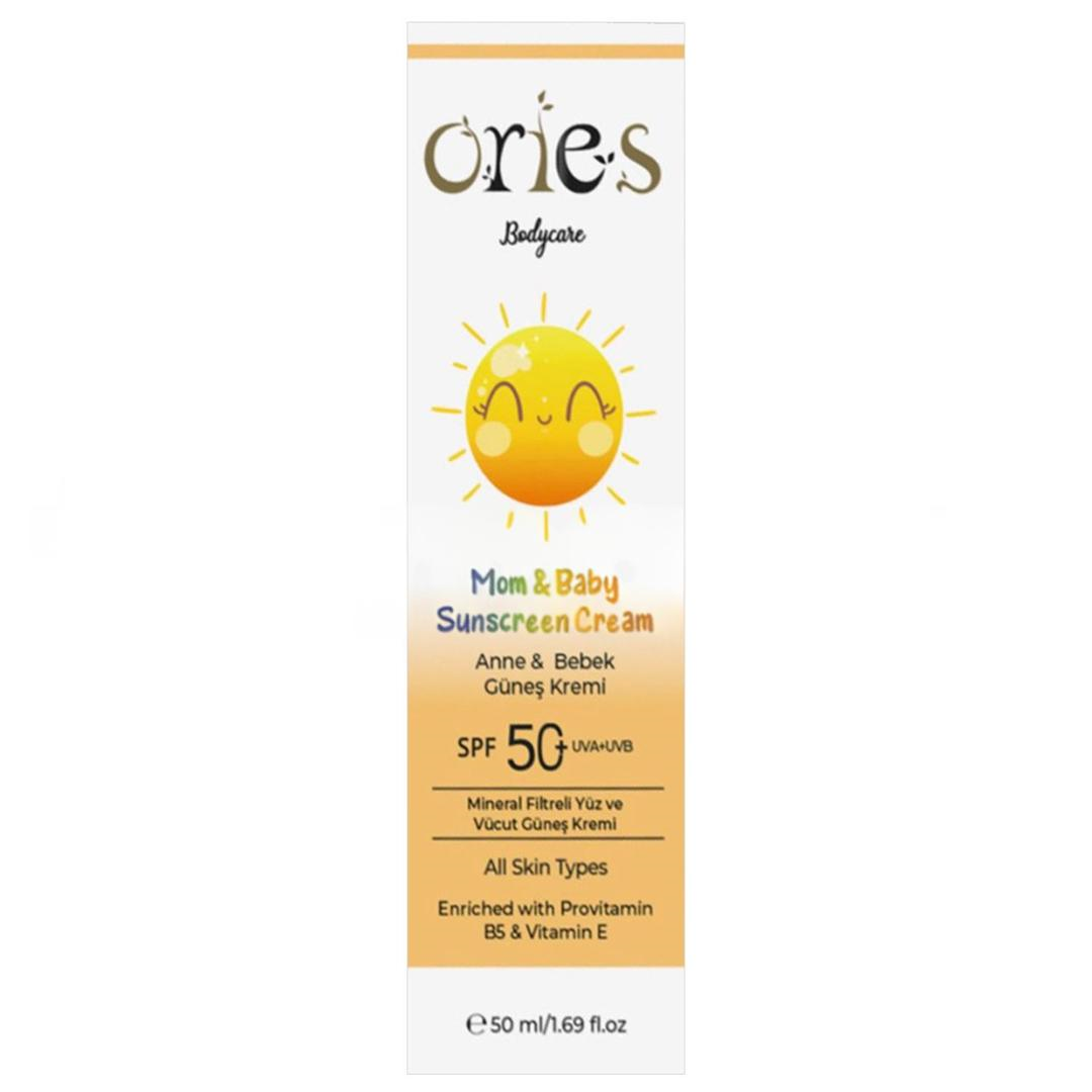 Ories Anne ve Bebek Güneş Kremi SPF50+ 50 ml