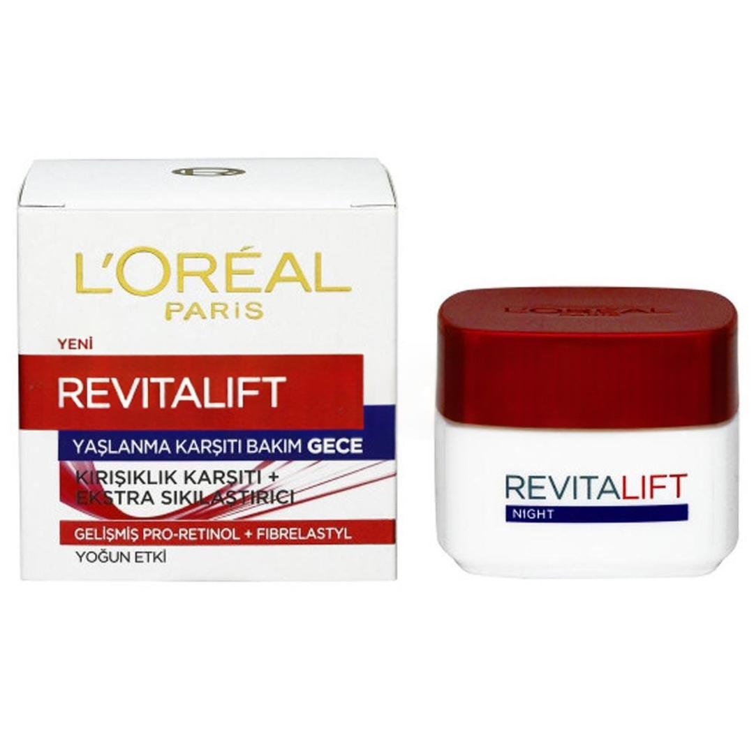 L'Oreal Paris Revitalift Yaşlanma Karşıtı Gece Bakım Kremi 50 ml