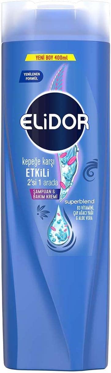 Elidor Superblend 2'si 1 Arada 400 ml Kepek Şampuanı