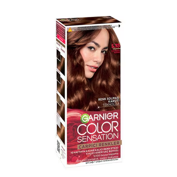 Garnier Çarpıcı Renkler 5.35 Çikolata Kahve Saç Boyası