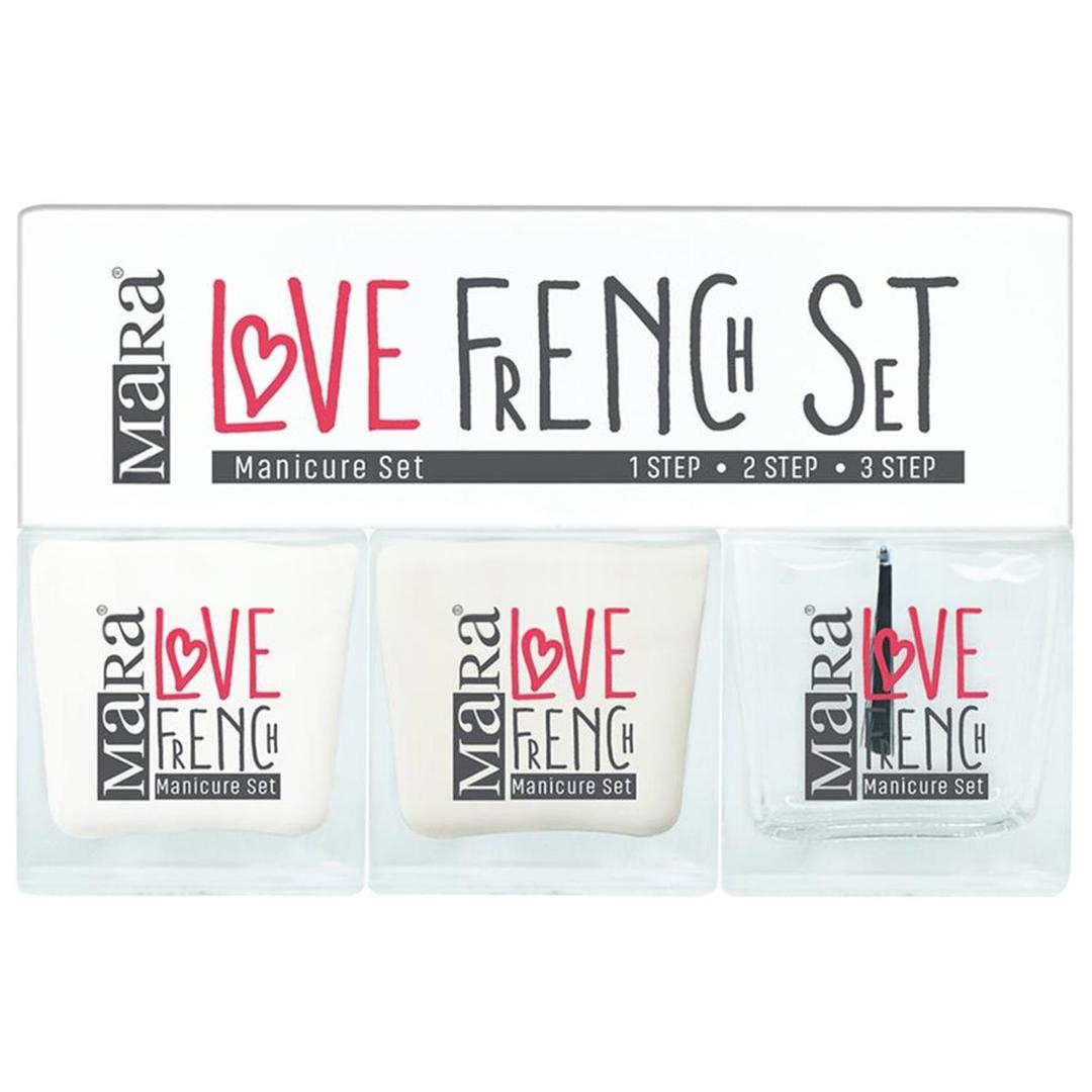 Mara Love French Manicure 8 ml - 3'lü Set