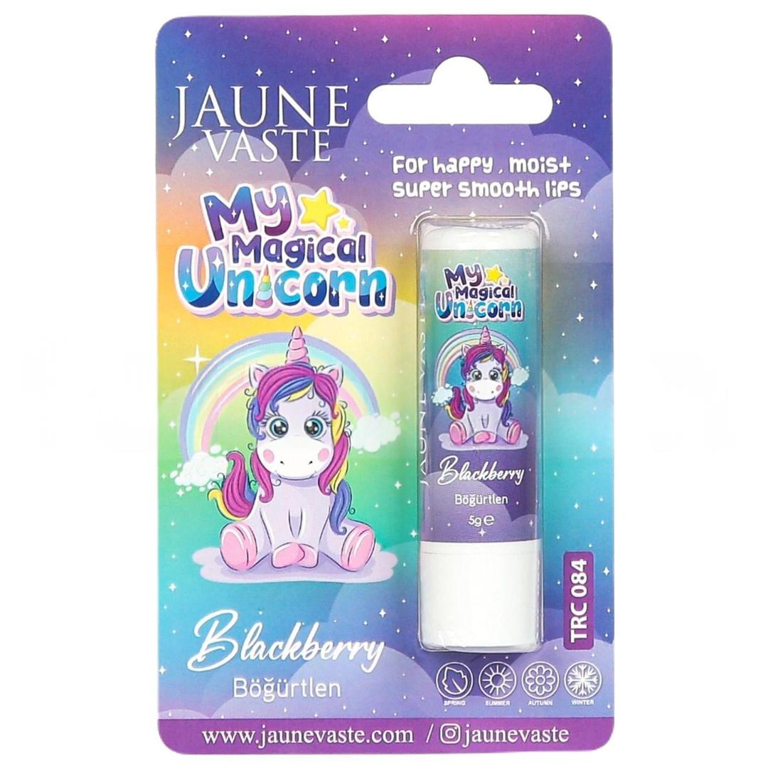 Jaune Vaste Lip Balm Kids Unicorn Dudak Kremi Böğürtlenli 5 gr