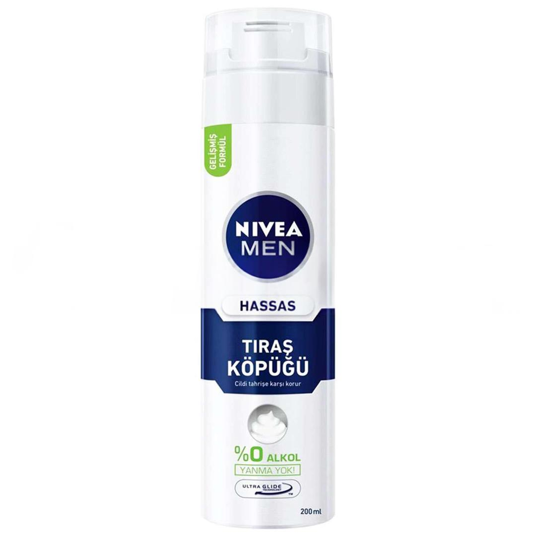 Nivea Tıraş Köpüğü Hassas Ciltler İçin 200 ml