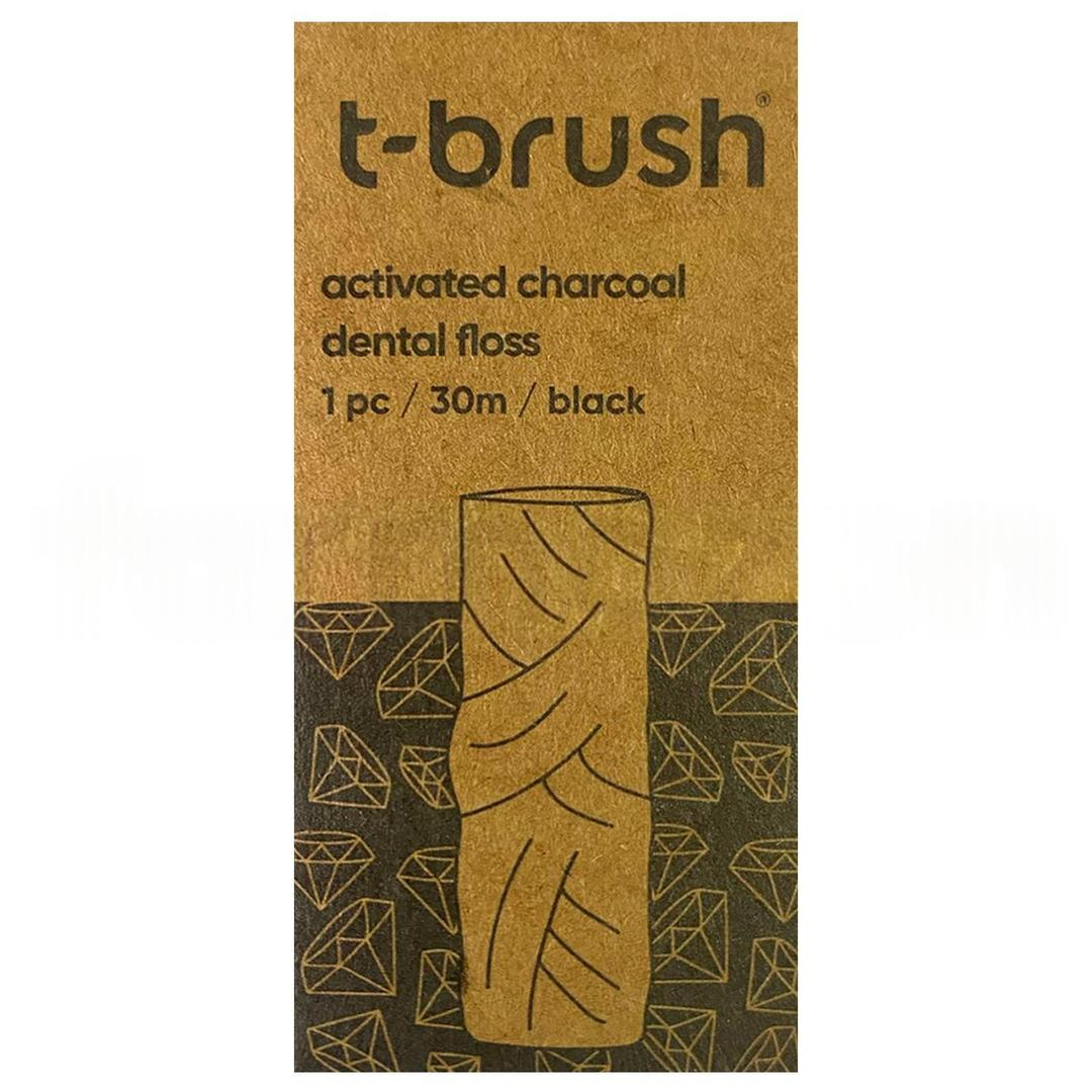 T-Brush Activated Charcoal Diş İpi Refill 30 m