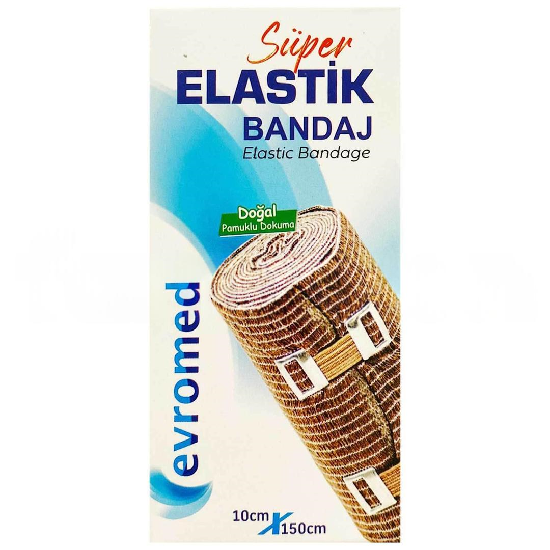 Evromed Elastik Bandaj 10x150 cm
