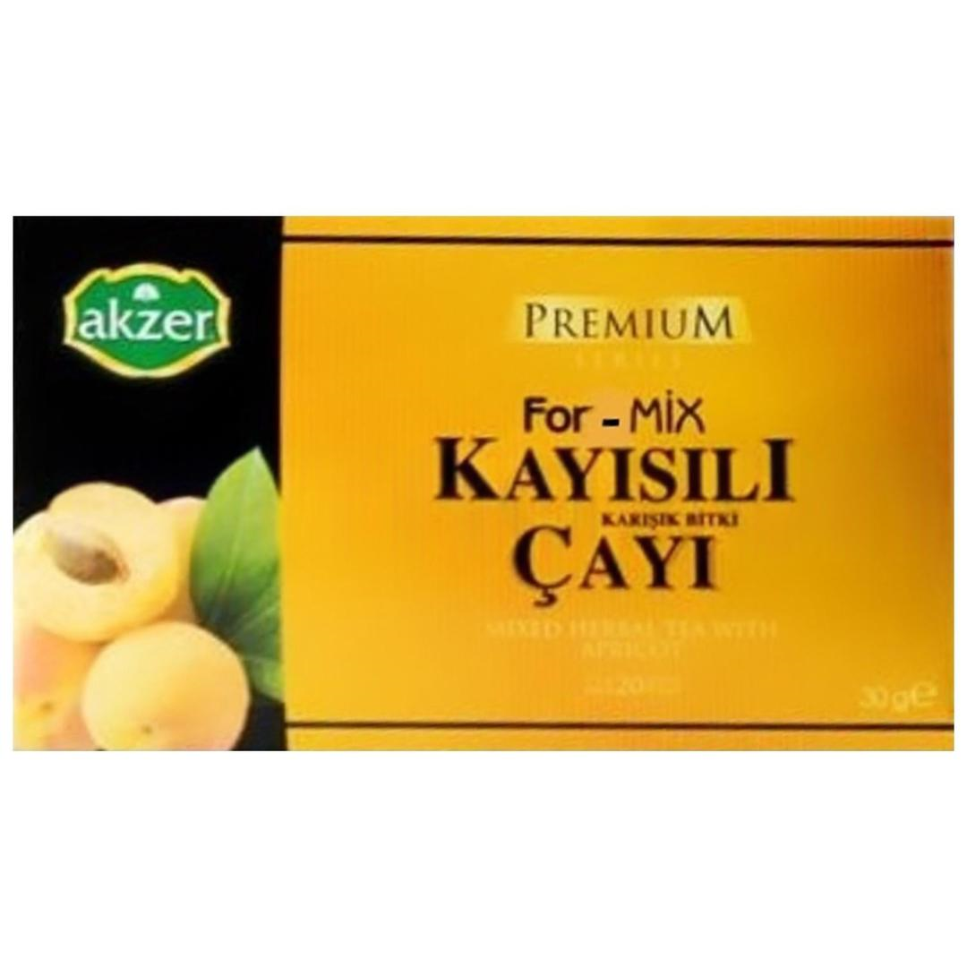 Akzer For Mix Kayısılı Çay 20'li Süzen Poşet