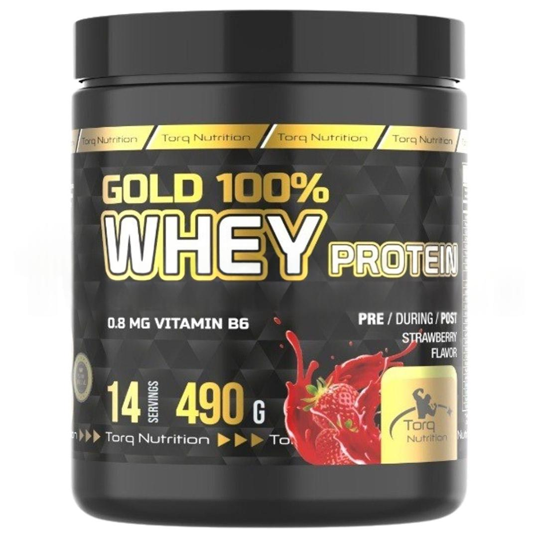 Torq Nutrition Gold Whey Protein Çilek Aromalı 490 gr
