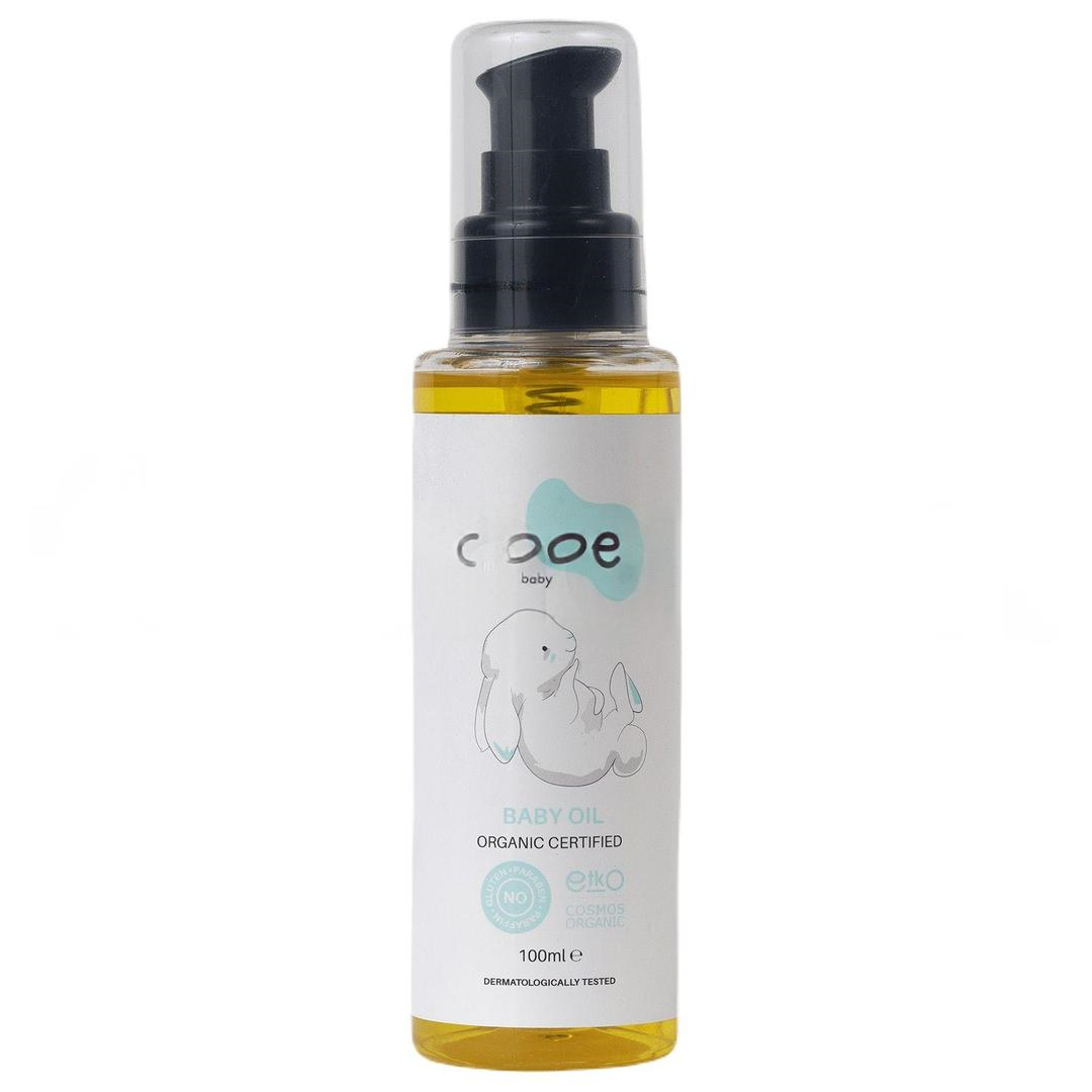 Clooe Organik Sertifikalı Bebek Yağı 100 ml