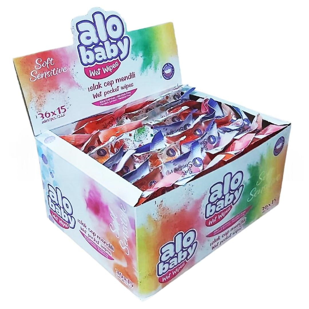 Alo Baby Islak Cep Mendil 36 Adet