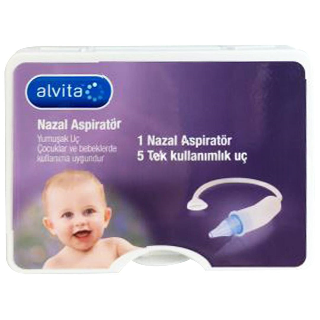 Alvita Nazal Aspiratör ve Yedek Uç 5'li