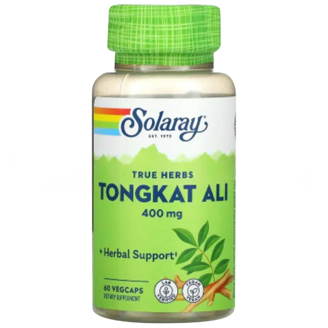 Solaray Tongkat Ali 400 mg 60 Vegan Kapsül - İthal
