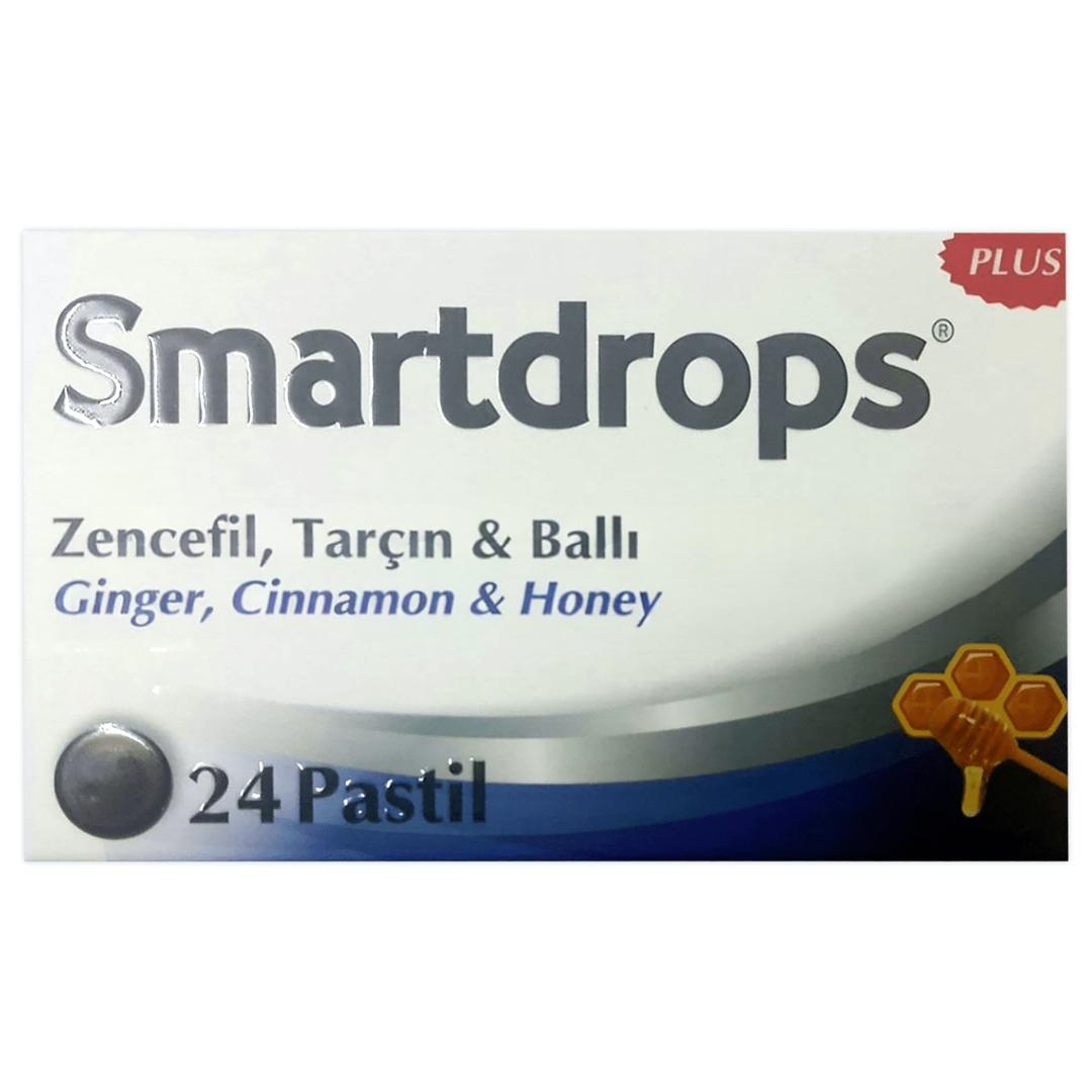 Smartdrops Zencefil Tarçın 24 Pastil