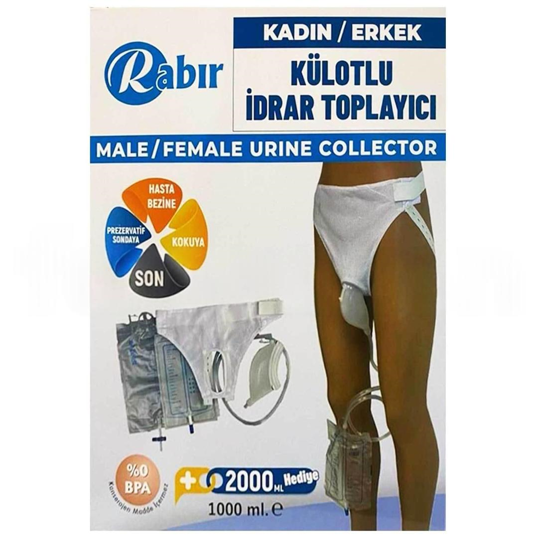 Rabır Külotlu İdrar Toplayıcı Erkek 1000 ml