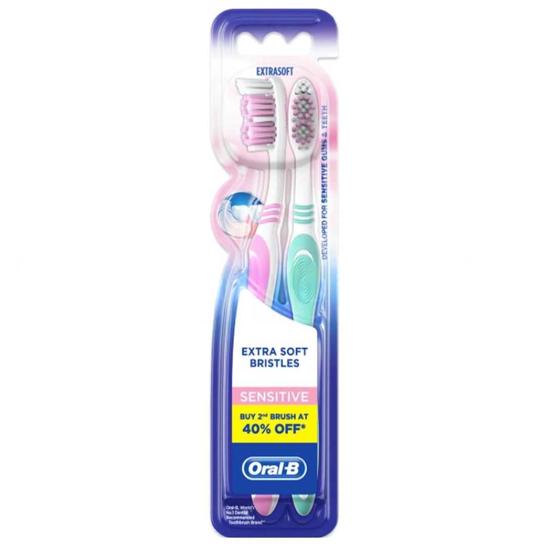 Oral-B Diş Fırçası Sensitive Extra Soft Bristles 1+1