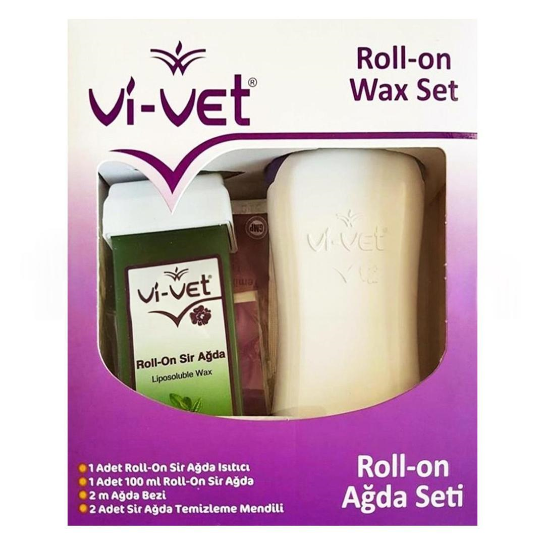 Vi-Vet Isıtıcılı Set Sir Ağda Roll On