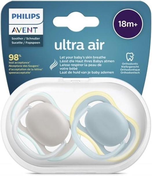 AVENT ULTRA AIR ORTODONTİK EMZİK 18 AY+ 2 ADET SCF349/01