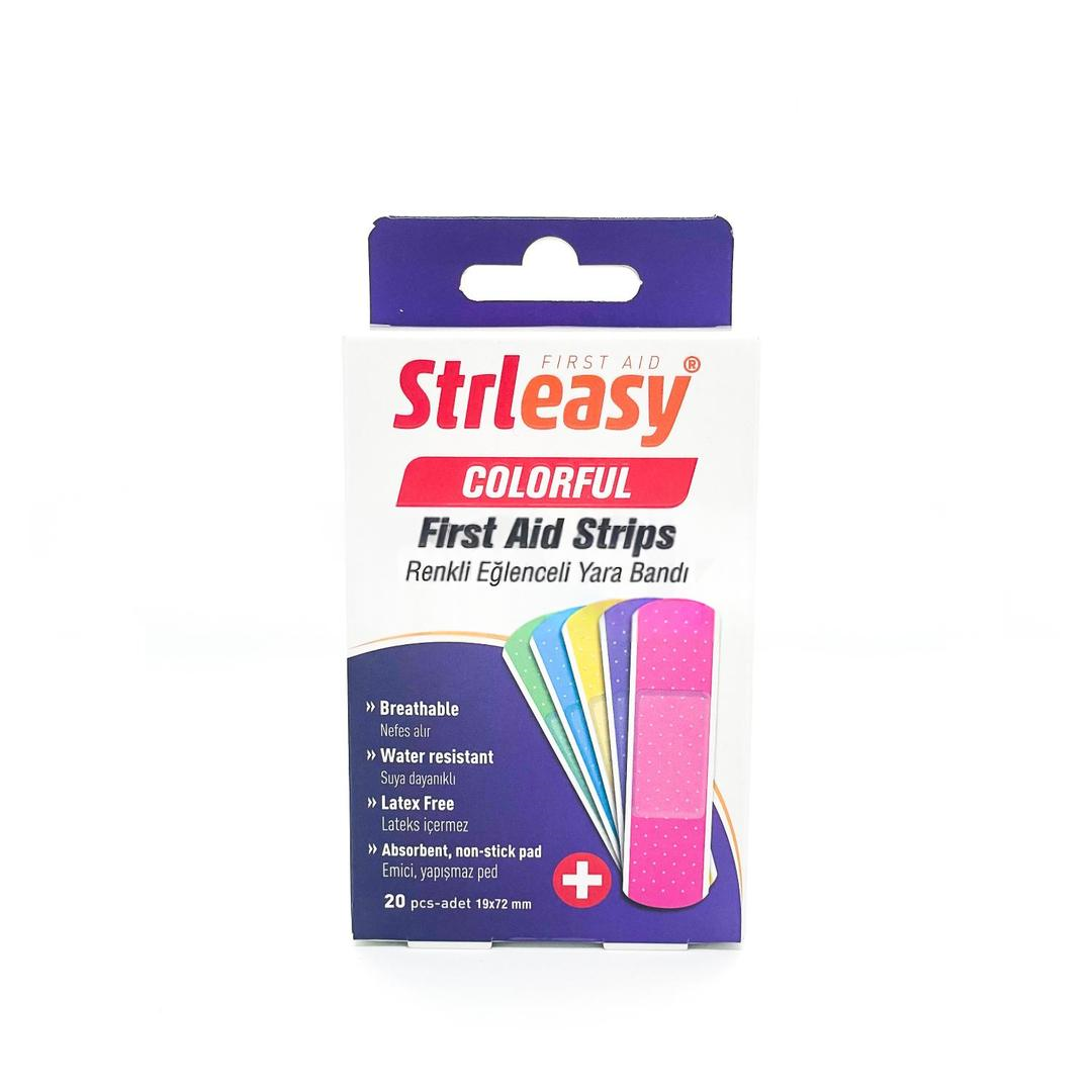 STRLeasy Yara Bandı Renkli 20'li