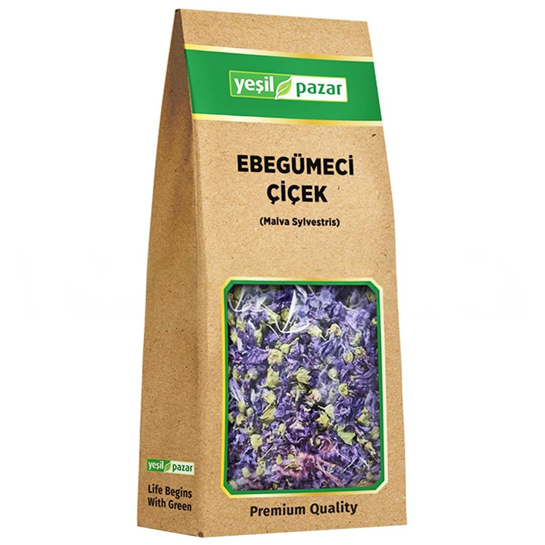 Yeşil Pazar Ebegümeci Çiçek 24 gr
