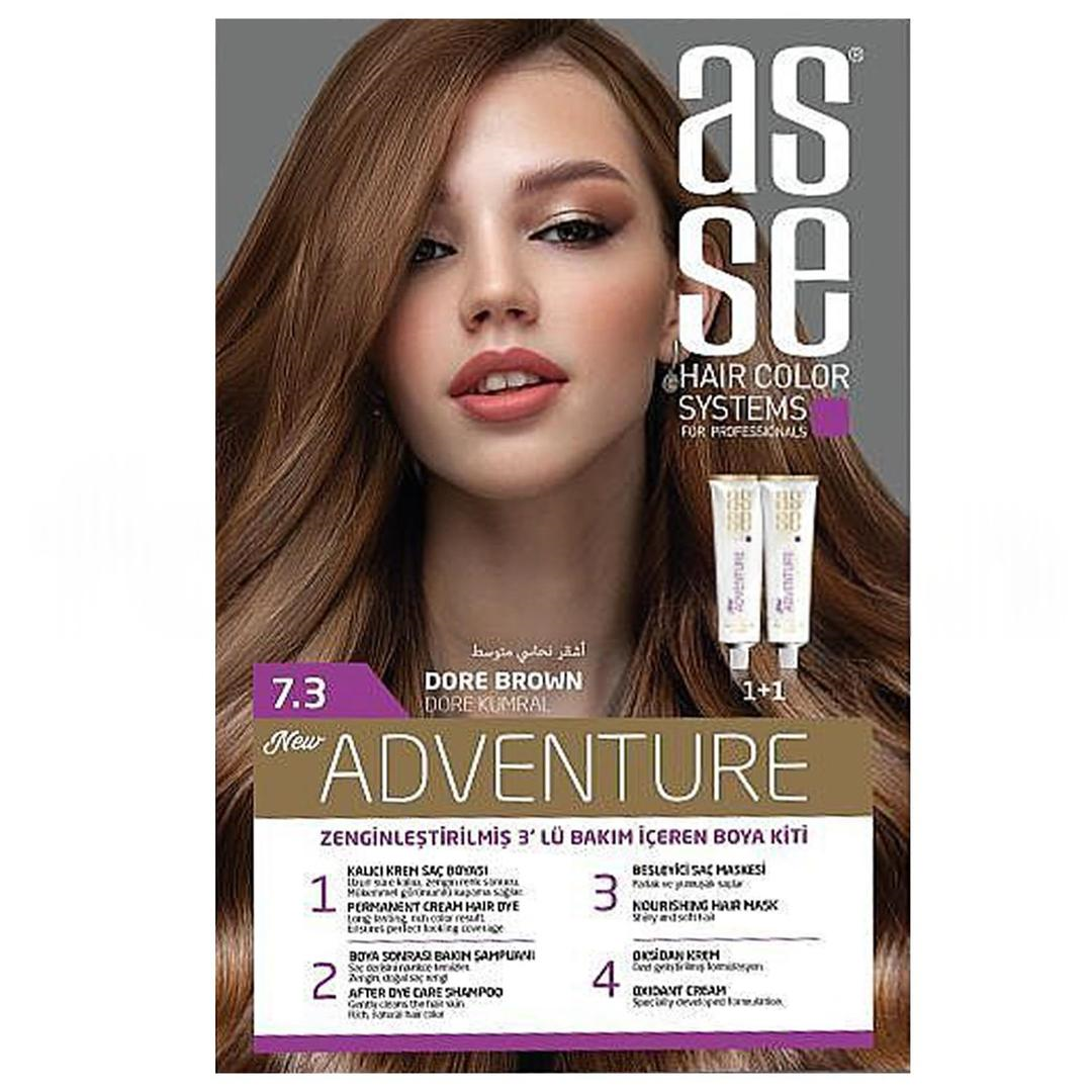 Asse Hair Color System Saç Boyası Dore Kumral No: 7.30