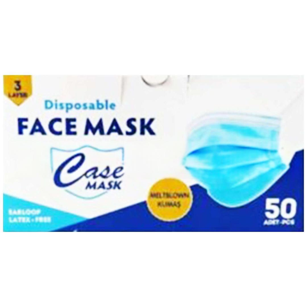 Case 3 Katlı Cerrahi Maske Telli 50'li (ÜTS Kayıtlı)